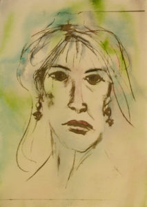 Self Portrait Inspired by Warhol