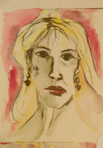 Self Portrait Inspired by Warhol